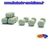 Balles d'ensilage vertes ARTITEC