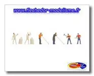 6 artisans dans une forge FALLER