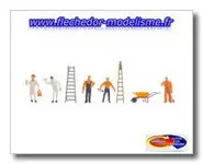 6 employés d'entretien FALLER