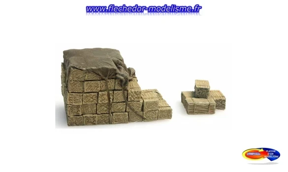 Chargement de ballots de foin ARTITEC