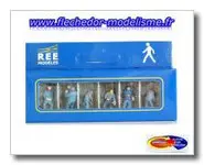 6 personnages Ep. vapeur REE série 1