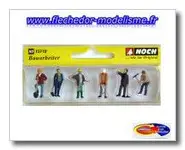 6 ouvriers du bâtiment NOCH