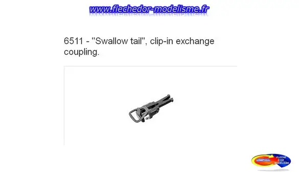 Attelage à boucle 6511 FLEISCHMANN