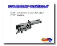 Attelage PROFI accoupl. 6514 FLEISCHMANN