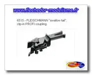 Attelage PROFI emboît. 6515 FLEISCHMANN