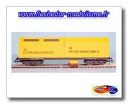 Wagon aspirateur Dig. HO LUX-Modellbau