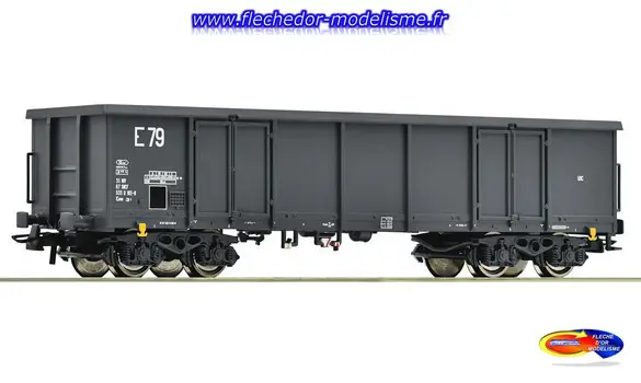 Wagon tombereau Eaos SNCF gris EP.V ROCO