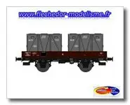 Wagon PLAT OCEM 19 Ep.IIIB "MT" REE