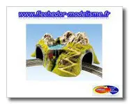 Tunnel d'angle 2 voies NOCH