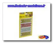 104 touffes d'herbes en fleurs NOCH