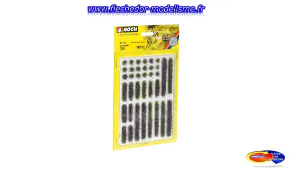 18 bandes et 18 touffes de lavande NOCH