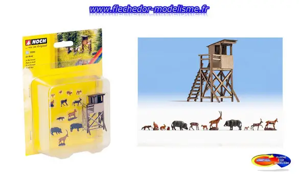 Set "dans la forêt" prêt à poser NOCH