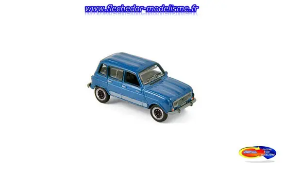 Renault 4 GTL Clan 1987 bleu NOREV