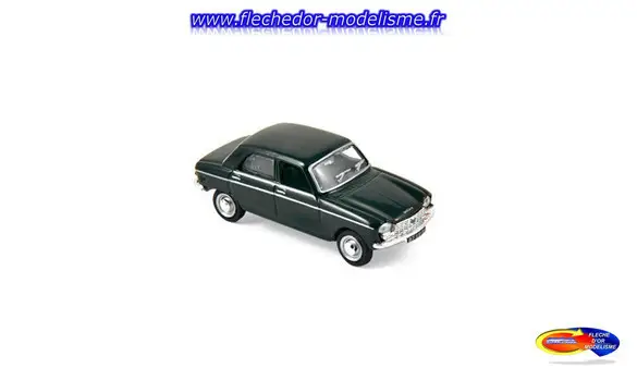 Peugeot 204 1966 vert antique NOREV