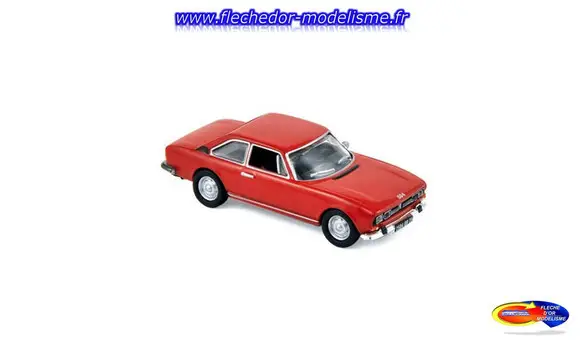 Peugeot 504 coupé 1971 rouge NOREV