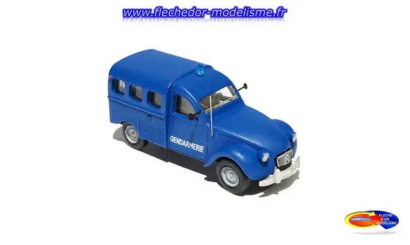 Citroën 2 CV Fourg. Gendarmerie BREKINA