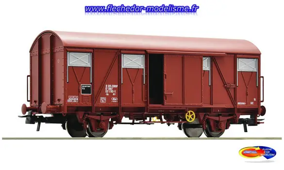 Wagon couvert type Gs SNCF Ep.IV ROCO
