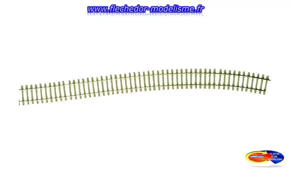 Rail droit flex. béton long. 920 mm Roco