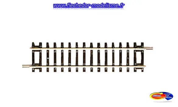 Rail droit diag. G1/2, long. 115 mm Roco