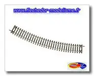 Rail courbe R4, r 481,2 mm 30° Roco