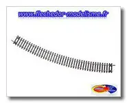 Rail courbe R5, r 542,8 mm 30° Roco
