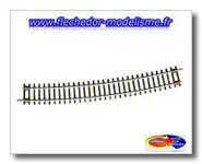 Rail courbe R10, r 888 mm 15° Roco