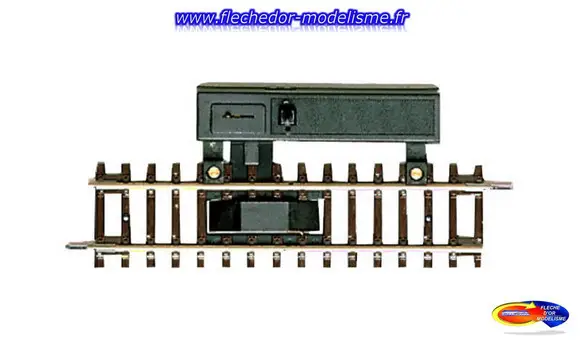 Rail dételeur élect. Long. 115 mm Roco
