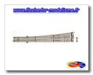 Aiguillage droit, dév. gauche Roco