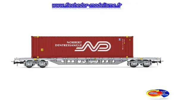 Wagon p-conteneurs SNCF EpV-VI JOUEF