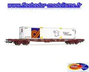 Wagon p-cont. Touax S70 SNCF Ep.V JOUEF