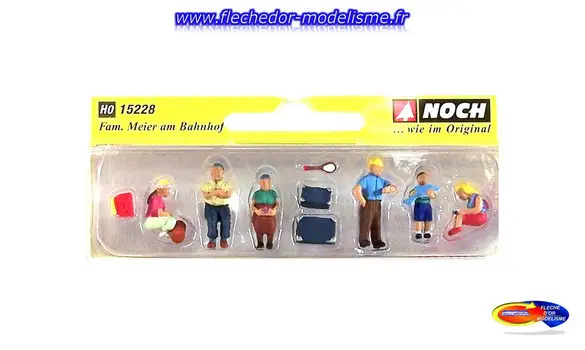 la famille Meier en gare NOCH