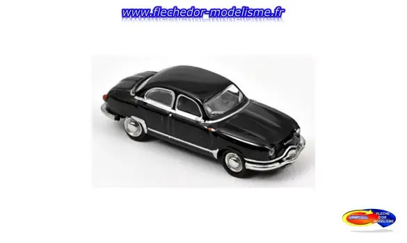 Panhard Dyna Z12 1957 noire NOREV