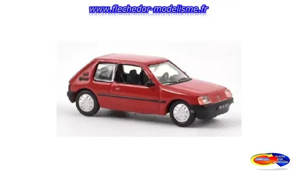 Peugeot 205 XL 1985 rouge NOREV