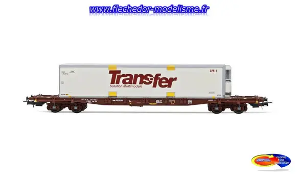 Wagon p-cont. Touax S70 Ep.V JOUEF