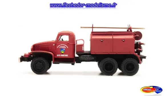 GMC Cabine tôlée "ALPES-MARITIMES" REE