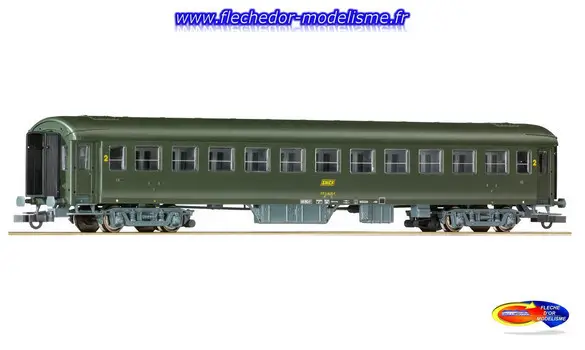 Voiture Est, 2Cl, SNCF Ep.IV ROCO