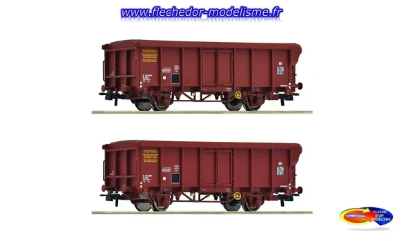 Coffret de 2 wagons SNCF Ep.IV-V ROCO