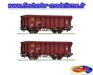 Coffret de 2 wagons SNCF Ep.IV-V ROCO