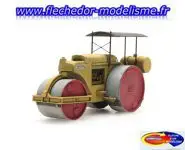 Engin de travaux : rouleau jaune ARTITEC