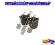 Paniers charbon, pelles ARTITEC