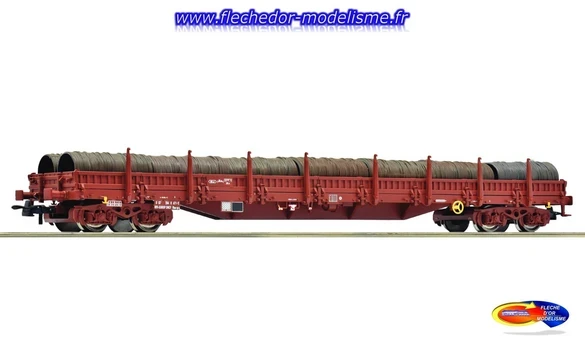 Wagon porte-grumes SNCF Ep.V-VI ROCO