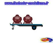 Remorque pl. 2 cont. "Louis Charles" REE