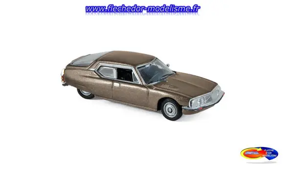 Citroën SM 1972 brun métal. NOREV