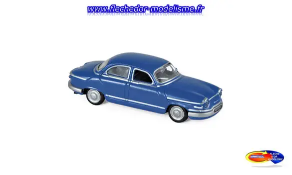 Panhard PL17 1961 bleue NOREV