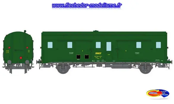 Fourgon DEV 52 Ep.IV Toit Vert REE