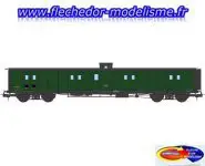 Fourgon à Bogie EpIII SNCF Toit Noir REE