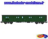 Fourgon à Bogie EpIII SNCF Toit Noir REE