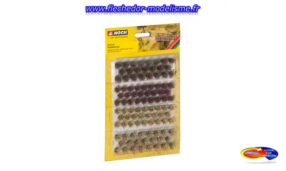 98 touffes de fleurs sauvages NOCH