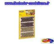 98 touffes de fleurs sauvages NOCH