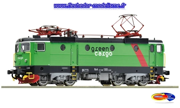 Loco. Élect. Rc4 1305 G. Cargo EpVI#ROCO